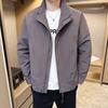 2026 Spring Men's Stand Collar Workwear Jacket: Trendy, High-Quality, Outdoor Casual Style