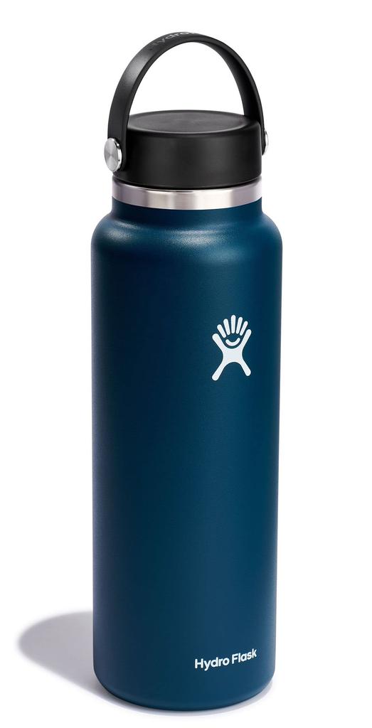 Hydro Flask Hydration, 40 oz (1182 ml), Wide Mouth, Indigo