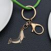 Cartoon Marine Life Black Whale Keychain - European & American Style