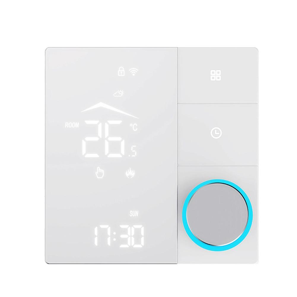 1PC Smart Home WiFi Temperature Controller Smart Control Electric Underfloor Heating, Water Underfloor Heating Home Parts