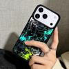 Capa Case for iPhone 17 Air 16 Pro Max 15 Plus 11 13 Mini 14 12 Back Phone Cover Graffiti