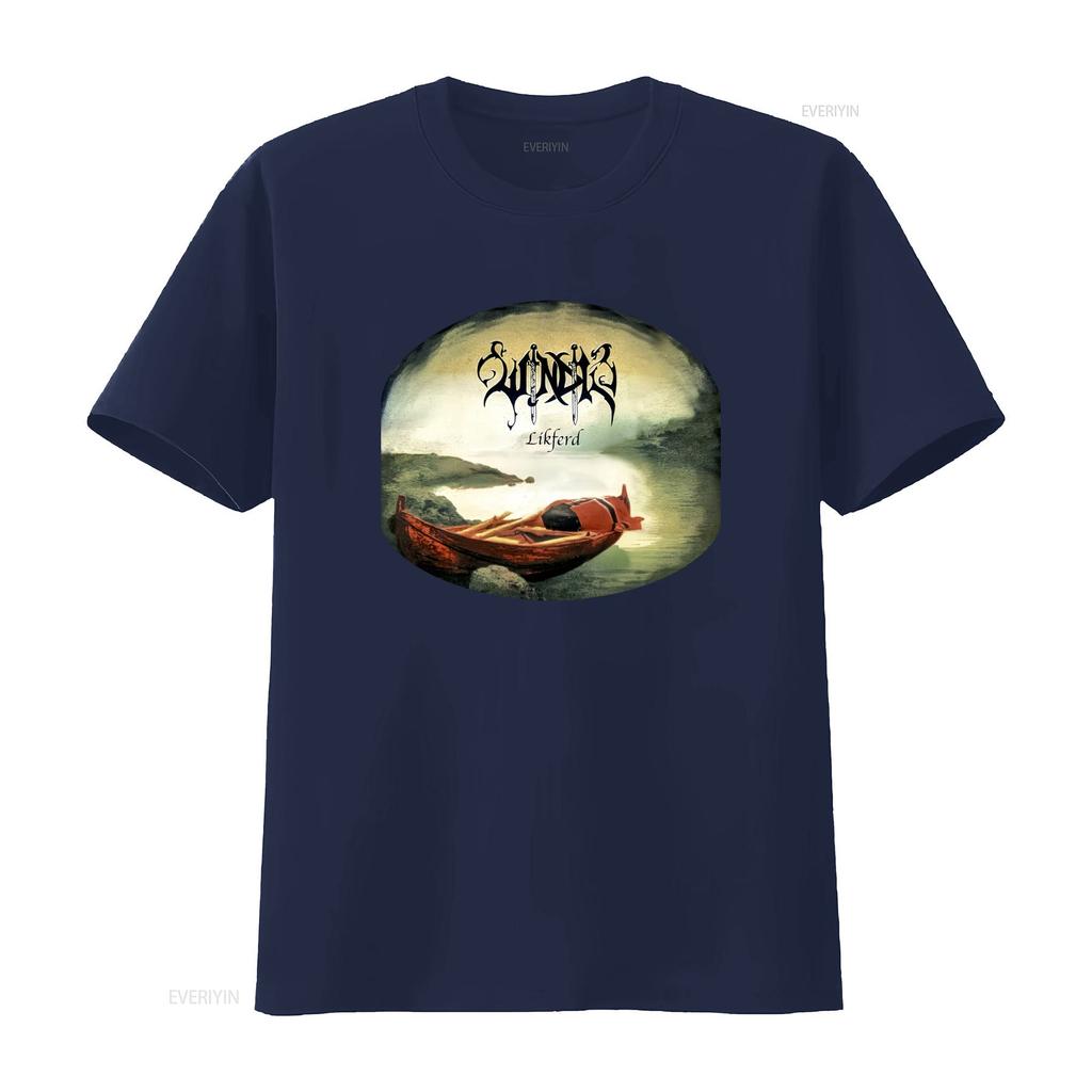 WINDIR LIKFERD Album Band T Shirt Full Size S To 5XL Unique Design for Metal Fans Vintage Washed Top For Everyday Wear Unisex