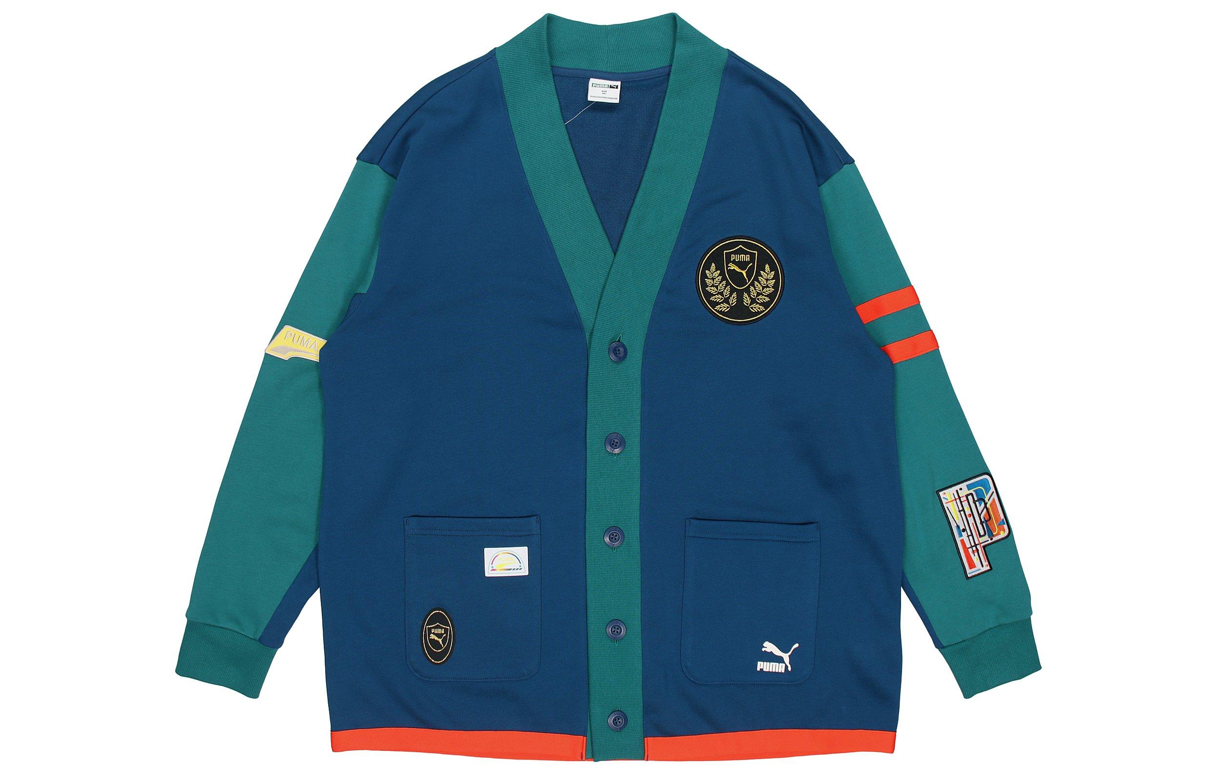 PUMA Mix Badge Knitwear Unisex Sailor Blue 537004-45 L