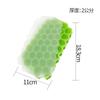 Silicone Honeycomb Ice Tray with Cover Creative Stackable 37-cell Ice Box Easy To Demould Ice Tray Ice Cube Mold
