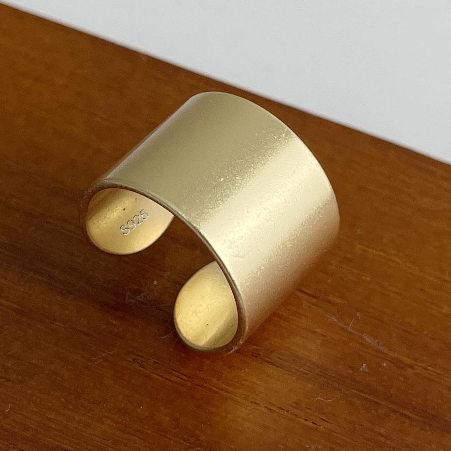 Pierścionki ze srebra 925 dla kobiet Geometryczna Delikatna Biżuteria Palec Regulowany Szeroki Błyszczący Pierścionek Na Imprezę Prezent Urodzinowy