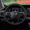 Trumpchi M6 Max Pro Nappa Leather Steering Wheel Cover: Ultra-Thin, Anti-Slip, Sweat-Absorbing, All-Season.