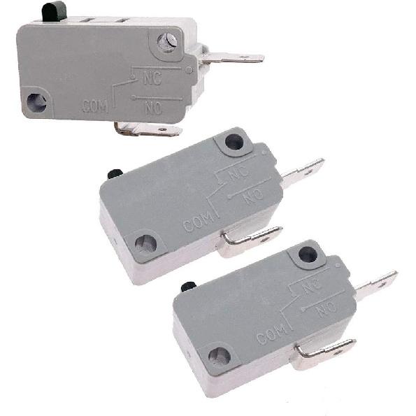 KW3A Microwave Oven Door Switch 16A 125/250V Door Interloc (2 Normally Open and 1 Normally Closes)