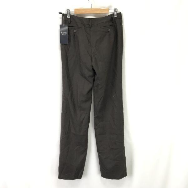 KEITH Japan Made New Old Stock Slacks Brown Size 38 Ladies Inseam 80cm Pants/Trousers(USED)