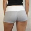 Spicy Girl Schnür-Schleife Sportshorts - Frühjahr/Sommer 2026 Colorblock Hüftbetonte Hotpants für Damen