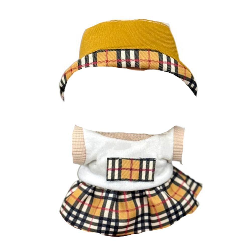1 Set Dress Labubu Doll's Clothes Skirt Plush Dolls Clothes 17cm Labubu Clothes Set  for 17cm Labubu