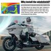 12 "  Motorcycle Accessories Windscreens/Wind Deflectors Black For Harley 2023-later FLTRXSE and 2024 FLTRX and FLTRXSTSE