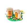 MOC Notice Board Building Blocks Bee Farm Fountain Bonfire Stove Medieval Town Street View Water Wall Bridge Road Sign Brick Toy