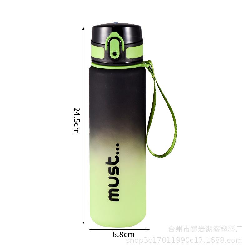 Water bottle1011 sports large-capacity cup women's summer water cup men's matte material direct drinking high temperature resistant tea cup with