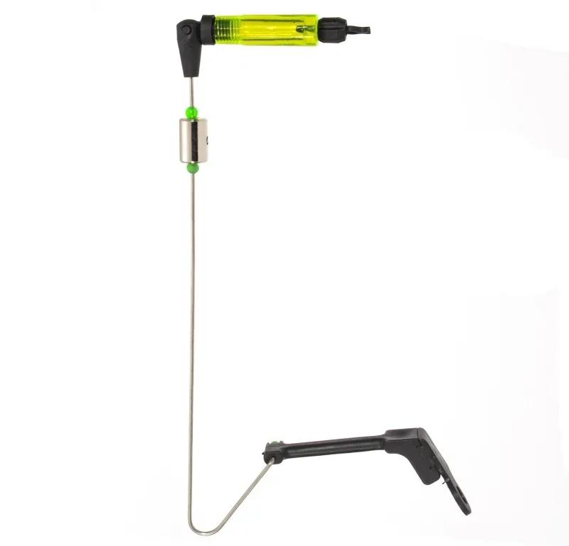 Car Fishing European Carp Fishing Alarm Swing Signal Sea Pole Stainless Steel Receiver Fishing Gear 2Color Fishs Equipment