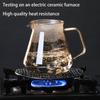 500ml Durable Glass Brewed Coffee Pot Brown Filtering Cup Glass Percolator Funnel Drip Pot Coffee Filter Home Coffee Supplies