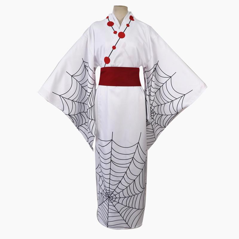 Twelve Demon Slayer Kizuki Rui Cosplay Costume Dress Halloween Performance Party