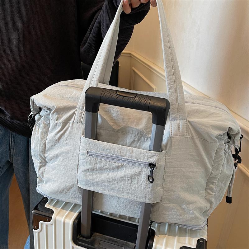 Large Capacity Short Distance Travel Bag Women's Lightweight Sports Fitness Bag Storage Luggage Bag