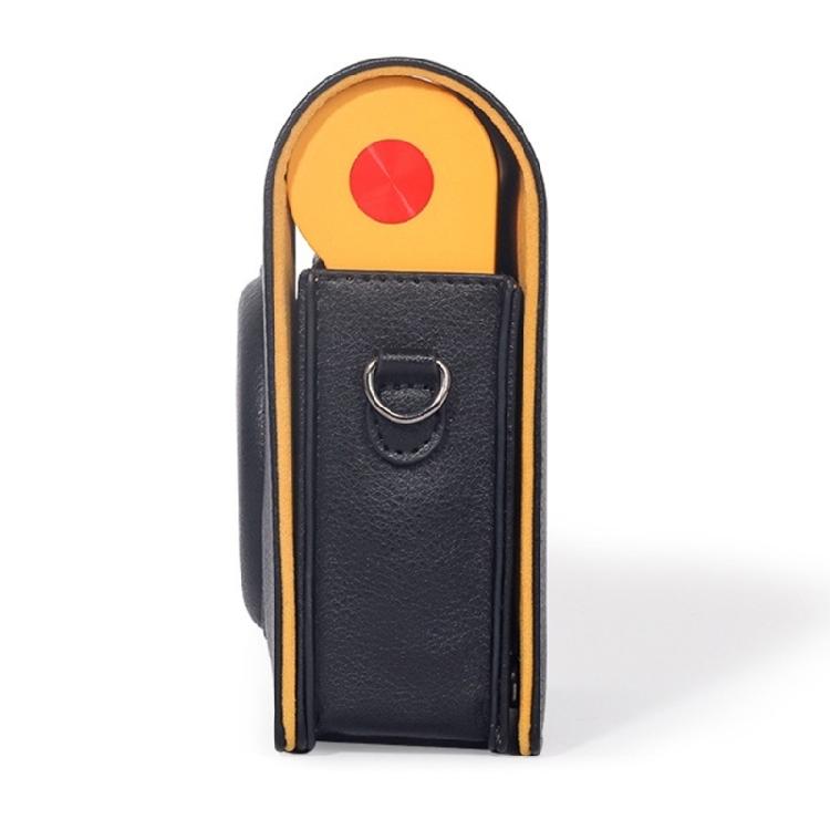 Camera Bag Protector Pouch for Mini Shot 3 ERA/MS300 PU Case Adjustable Shoulder Strap Solid Color Carry Case