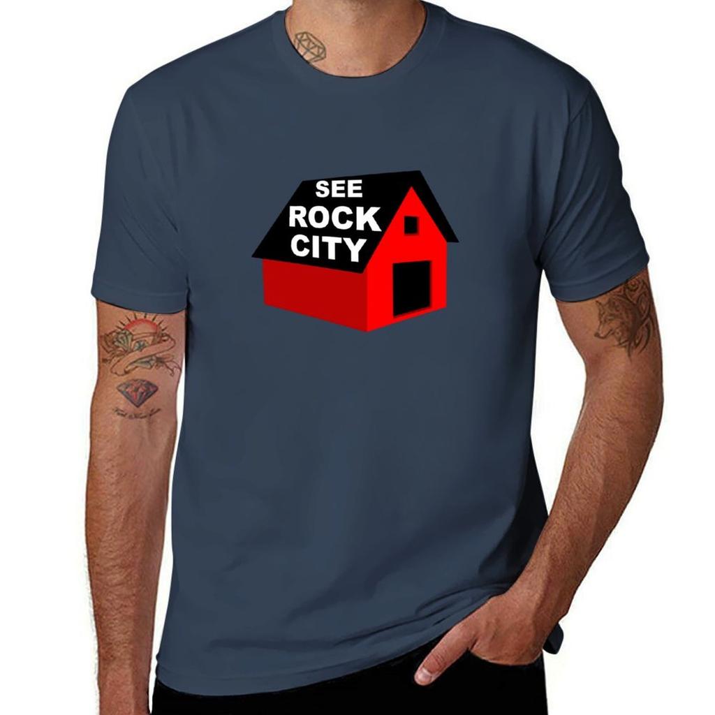 See Rock City Tshirt Standard Fit Solid Tee Shirt