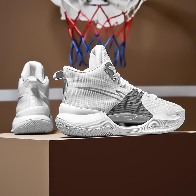 Ultra-Light Basketball Shoes for Men, Spring and Summer Practical Wear-Resistant Sneakers for Teenagers and Students, Sports Sho
