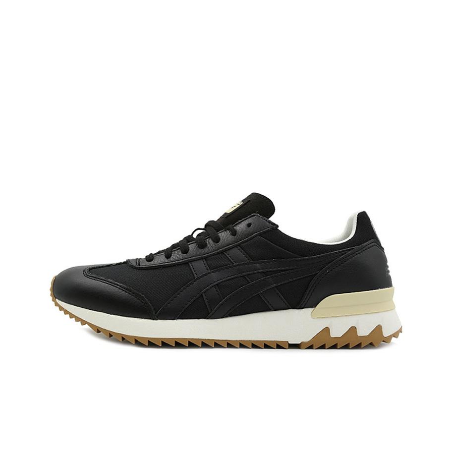 ONITSUKA TIGER California 78 Classic Sokoldalú Szövet Csúszásmentes Tartós Légáteresztő Alacsony szárú Futócipő Férfi sneakerek Fekete Fehér 1183A031-001