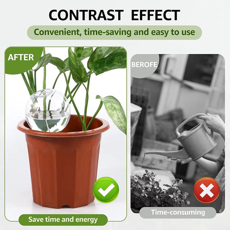 1 Stück 500 ml Selbstbewässernde Pflanzenbewässerungsbirnen Automatisches Tropfbewässerungssystem für Gartenblumenpflanzen Bewässerungskugeln Geräte