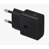 Fast Mains Charger – Samsung – 25 W – USB-C – Black
