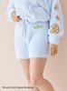 gelato pique Sesame Street Cookie Monster Hoodie Shorts Set Blue & (PWNT245030) Women's