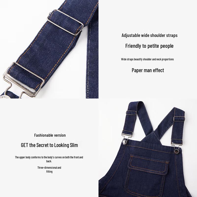 Navigare Women's Casual Denim Jumper Dress