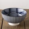 Diruien Ceramic Footed Rice and Soup Bowls