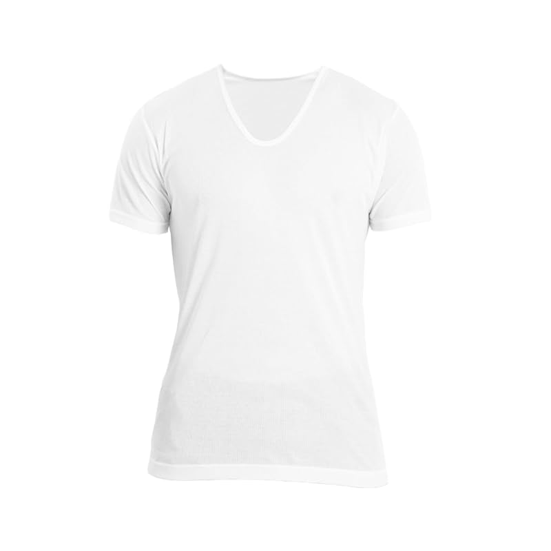 

[&COTTON] inner 2 pieces included T-shirt men s room drying bacteriostatic quick drying (JP, alphabet, LL, U-neck)