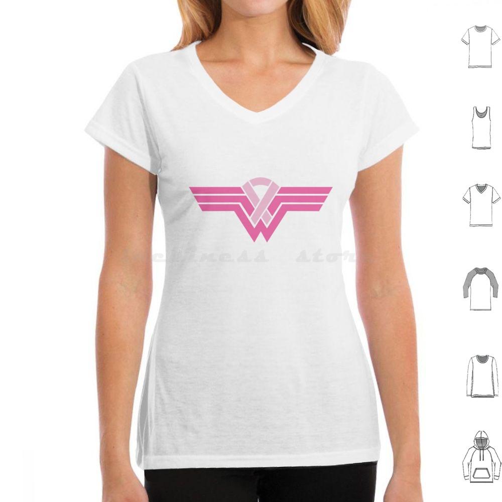 Superhero RibbonBreast Cancer Awareness T Shirt Big Size 100 Cotton Breast Cancer Survivor Breast Cancer Awareness Pink