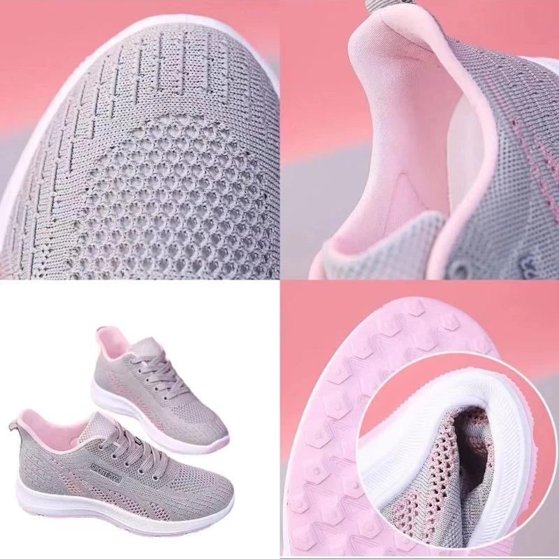 Fashion Fashion Women's Sneakers Lightweight Womens Shoes Comfortable Ladies Vulcanized Shoes Outdoor Lace-up Training Shoes Zapatillas