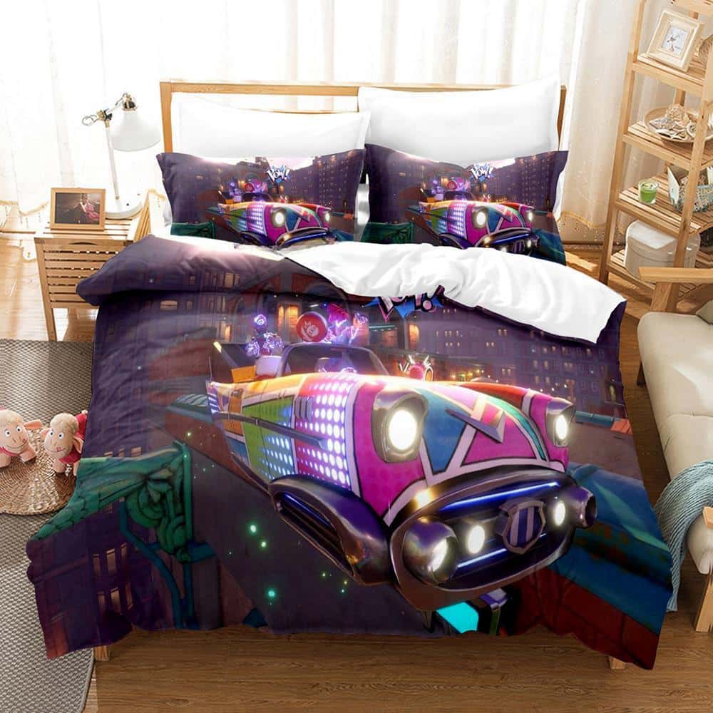 Fashion 3D Print Anime Game Knockout City Bedding Collection Single Twin Full Queen King Size Bed Collection Adult Kid Bedroom Duvetcover Collections