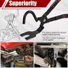Car Exhaust Hanger Pliers High Carbon Steel Bracket Removal Pliers Non-slip Separate Rubber Bracket Hanger Support Removal Tool.