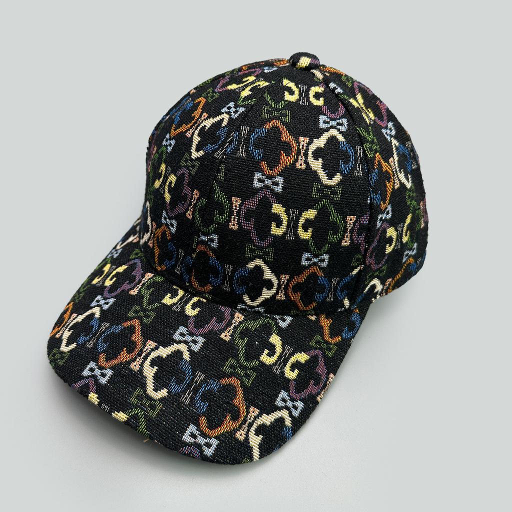 Ethnic Style Retro Pattern Baseball Cap Men'S And Women'S Sunshade Hard Top Casual Personality Versatile Cap