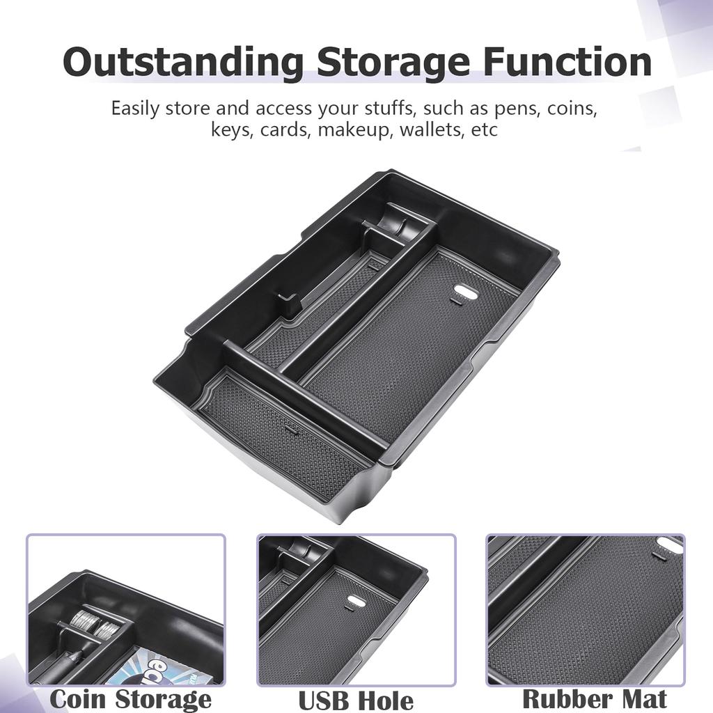 Mittelkonsolen-Armlehnenbox-Organizer für 2025 2025 2025 Honda CRV CR-V Zubehör Hinterbildschirm-Aufbewahrungs-Auto-Box