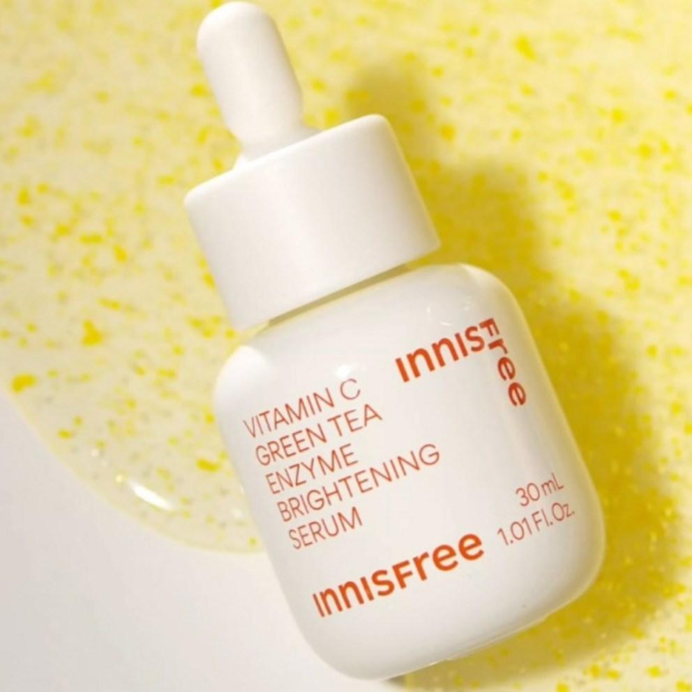 innisfree New Vita C Green Tea Enzyme Dark Spot Toning Serum, 30ml