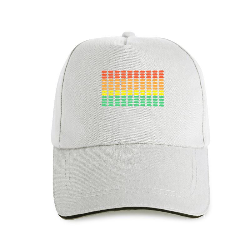 Neuer Mützenhut Heißer Verkauf Sound Active Equalizer EL Equalizer Licht nach oben und unten LED Blinkende Musik aktivierte LED-Baseballmütze