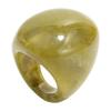 Delicate Textured Wide Band Rings Comfort Fit Stylish Finger Stacking Rings Resin Texture Layering Accessory for Daily