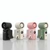 Turbo-Geschwindigkeit Persönliche Kühlventilatoren LED-Anzeige USB-wiederaufladbarer Lüfter Kühlender Mini-Ventilator Reise