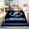 Tampa Lightning Logo Area Rug Suitable for Indoor And Outdoor,Carpets for Kitchens, Homes, Offices, Living Rooms,Home Decor,Christmas Gift