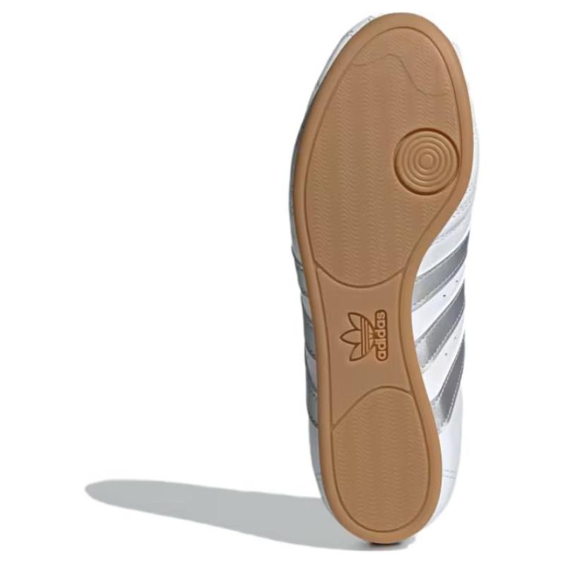 Adidas Damen Taekwondo Schnürschuhe 'Weiß Silber Metallic Gummi' Damen Sneaker JS1192