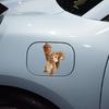 Easy Application Versatile Use Car Sticker Made From High-quality And Sunscreen PVC Clear 1
