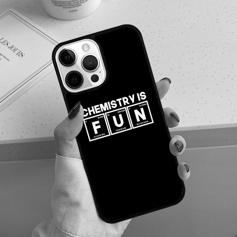 Chemistry Phone Case For iPhone 17 Air 11 12 13 14 15 16 Pro Max Cover For iPhone 17 Air Max 5 Plus Coque Shell