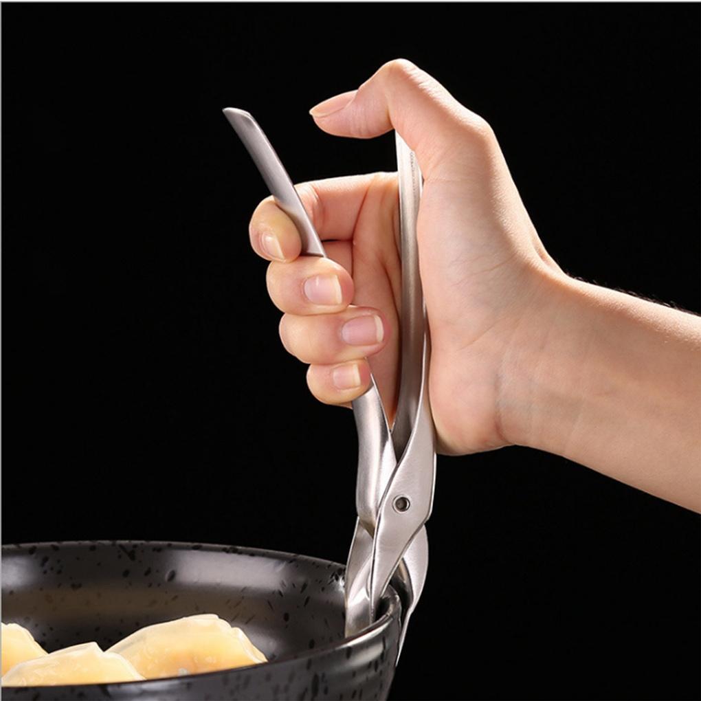 

Kitchen Stainless Steel Pot Tongs (18.5x3cm) Pot Handle