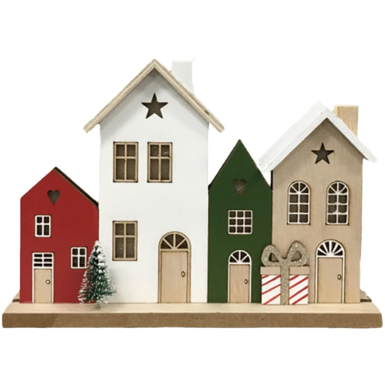 

Q-FLA Felt House LED Lighting, Nordic Ornament, Halloween Ornament, Christmas Ornament, Indoor Decor, Craft Supplies, 830181