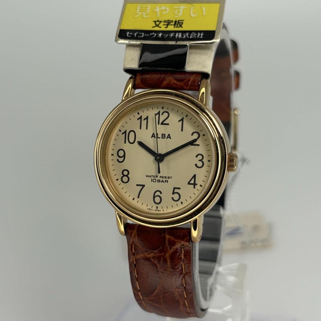 [USED] SEIKO Alba Quartz Watch Battery Replaced
