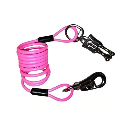 Corda elastica per cavalli regolabile, estensore per guinzaglio equino, corda elastica a spirale ammortizzante per campeggio, equitazione su sentiero, toelettatura