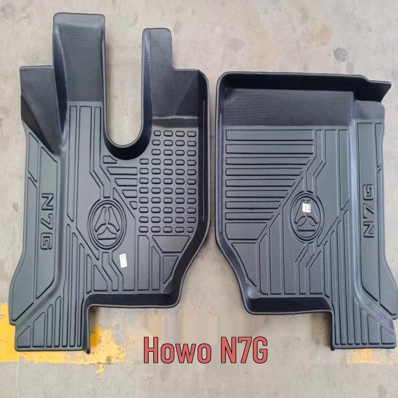

Коврики из ТПЭ для грузовиков Howo Tianlong, Jiefang, Delong X3000, Shandeka, Auman Delong X3000 чёрный